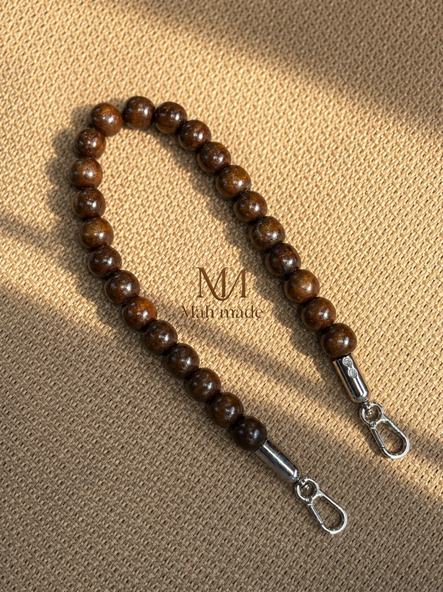 دسته کیف مهره چوبی
